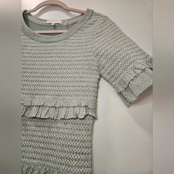 Loveshackfancy Aveline Ruffled Mini Dress Size M - Picture 7 of 13